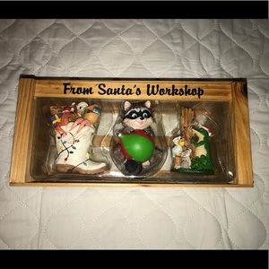 Cajun Christmas Ornaments, BNIB